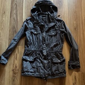 Talula Women's Gray Hooded Jacket